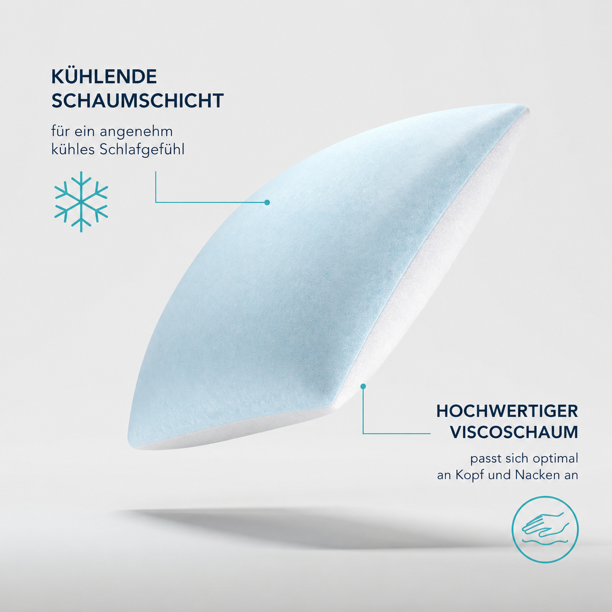coolxleep — kühlendes Stützkissen