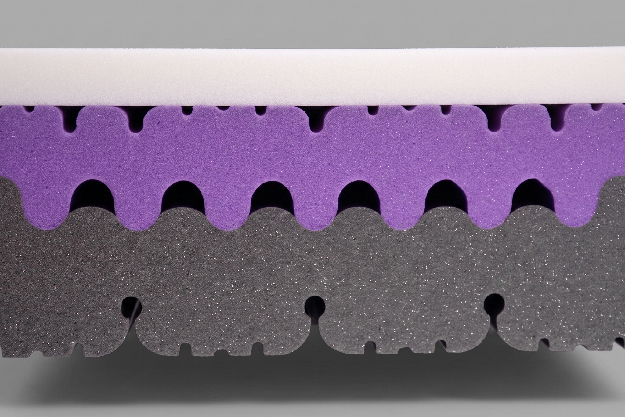 flexleep 4.0 – Memory-Foam-Topper mit vier Härtegrad-Kombinationen, wendbar für individuelle Anpassung